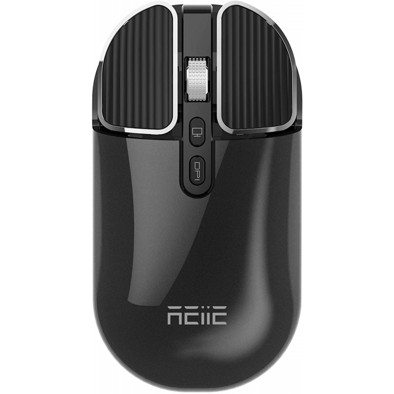 Reiie RM203 Mouse Wireless + Bluetooth, batteria ricaricabile, DPI