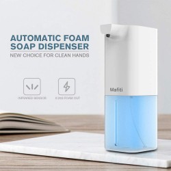 Dispenser Automatico Di Sapone Gel 700ML a Parete Disinfettante Per Le Mani  Touchless Alimentato A Batteria