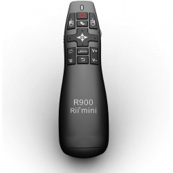 Riitek Rii Mini R900 Wireless - Telecomando con Air Mouse giroscopico per  Smart TV, console, PC e tablet Android