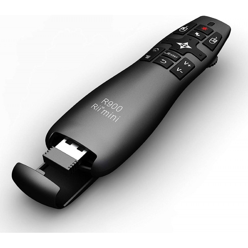 Riitek Rii Mini R900 Wireless - Telecomando con Air Mouse